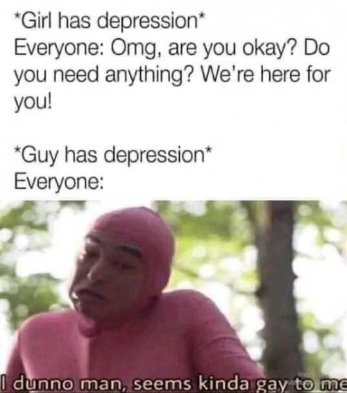 Depression Reality Meme