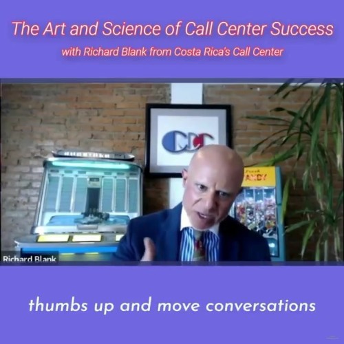 In this episode, Richard Blank and I, talk about his experiences in developing and building call cen